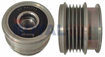 POLEA ALTERNADOR ROYALTEK FORD MONDEO 2.0 16V / MONDEO 2.5 V6 / KUGA 2.5 / DIAMETRO INTERNO 54 / DIAMETRO EXTERNO 58.4 / ALTURA 42.2 / 5 CANALES --- OEM F00M349813 5634